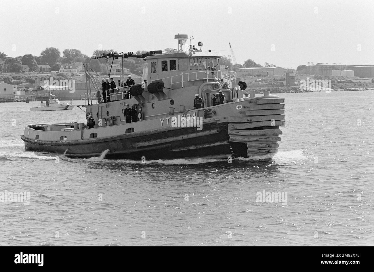 DN-SN-85-07379. Base: Naval Submarine base, Groton Stato: Connecticut (CT) Paese: Stati Uniti d'America (USA) Foto Stock