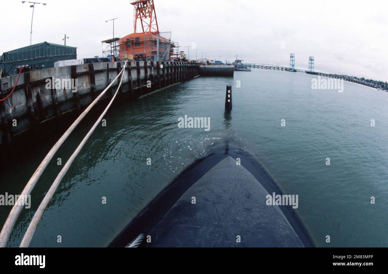 DN-ST-85-10090. Base: Mare Island Naval Shipyard Stato: California (CA) Paese: Stati Uniti d'America (USA) Foto Stock