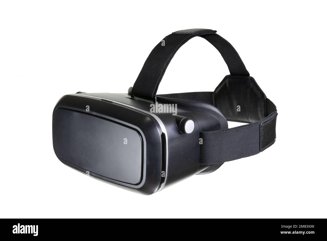 occhiali per realtà virtuale (vr) su sfondo bianco isolato Foto Stock