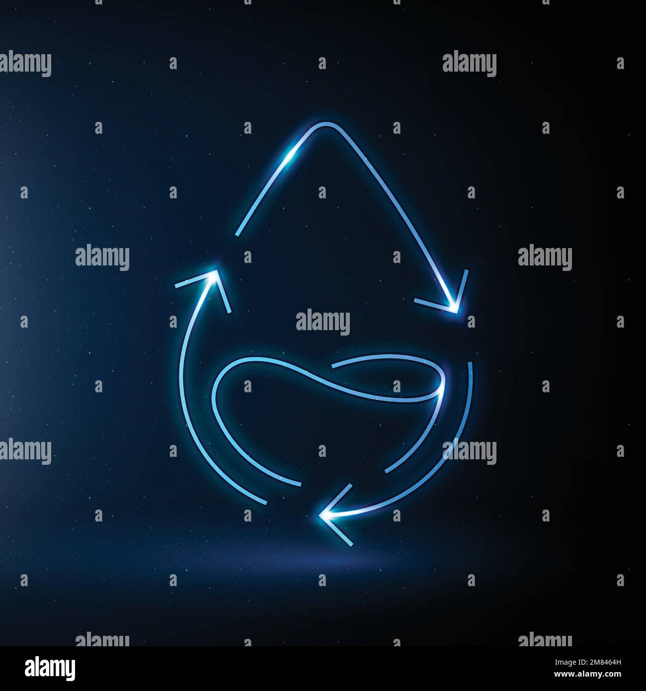 Icona di gocciolina d'acqua vettore simbolo di conservazione ambientale Illustrazione Vettoriale