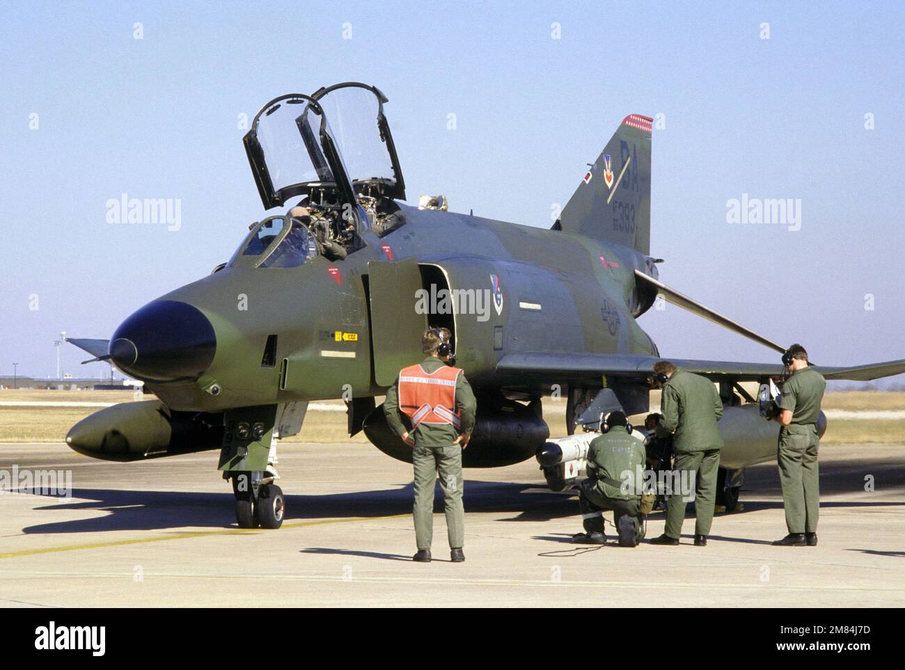DF-ST-87-00626. Soggetto operativo/Serie: LONE STAR 85 base: Bergstrom Air Force base Stato: Texas (TX) Paese: Stati Uniti d'America (USA) Foto Stock