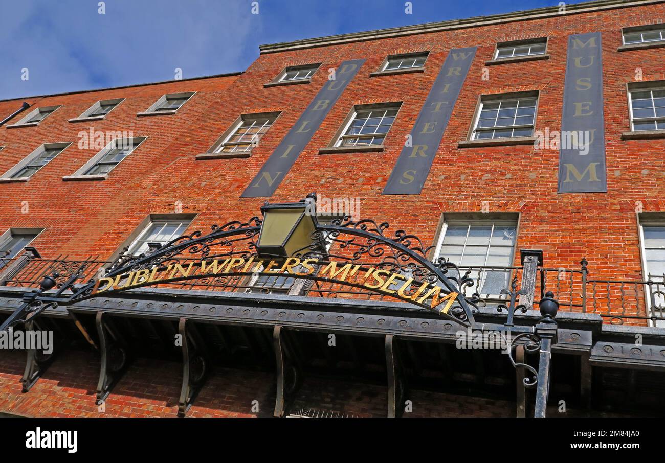 The Dublin Writers Museum, 18 Parnell Square N, Rotunda, Dublin, D01 T3V8, Eire, Irlanda Foto Stock