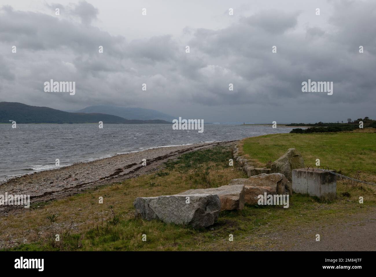 The Corran Narrows, Loch Linnhe, Scozia, Regno Unito Foto Stock