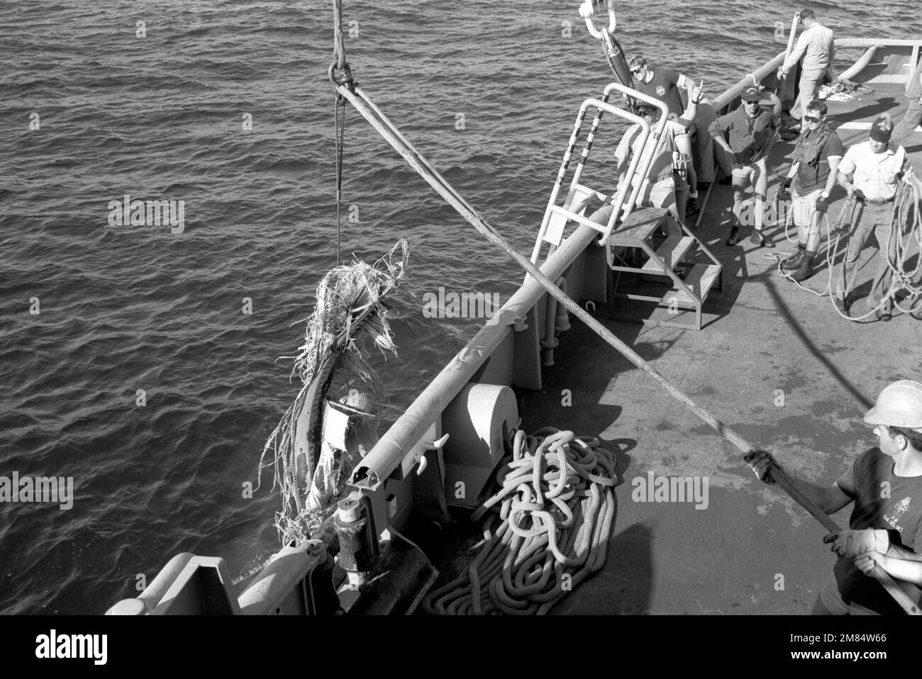 DN-SN-86-06854. Base: USS Preserver (ARS 8) Nazione: Oceano Atlantico (AOC) Foto Stock