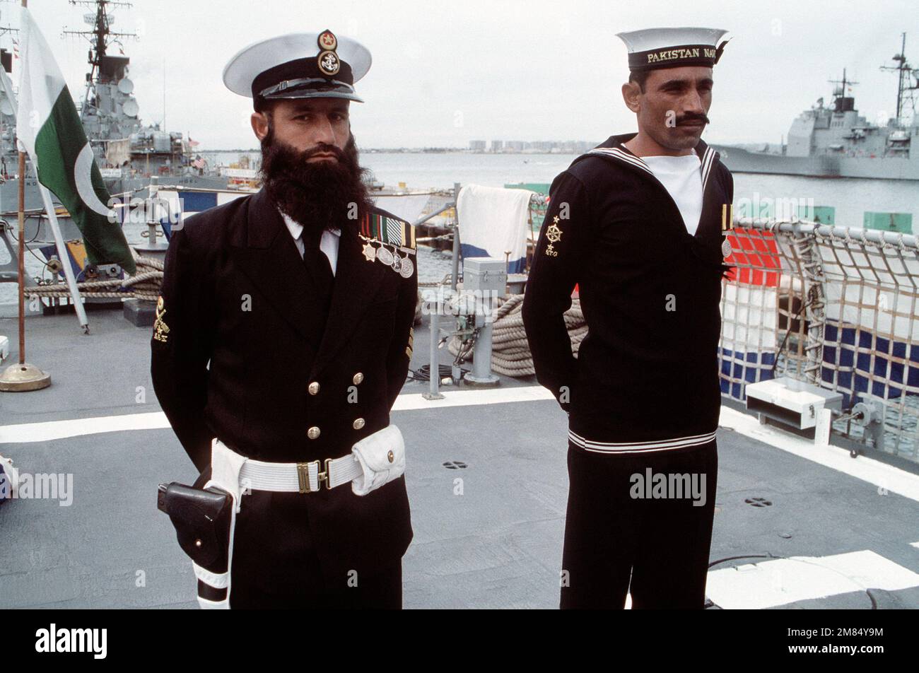 DN-ST-89-10504. Base: Naval Station, San Diego Stato: California (CA) Paese: Stati Uniti d'America (USA) Foto Stock