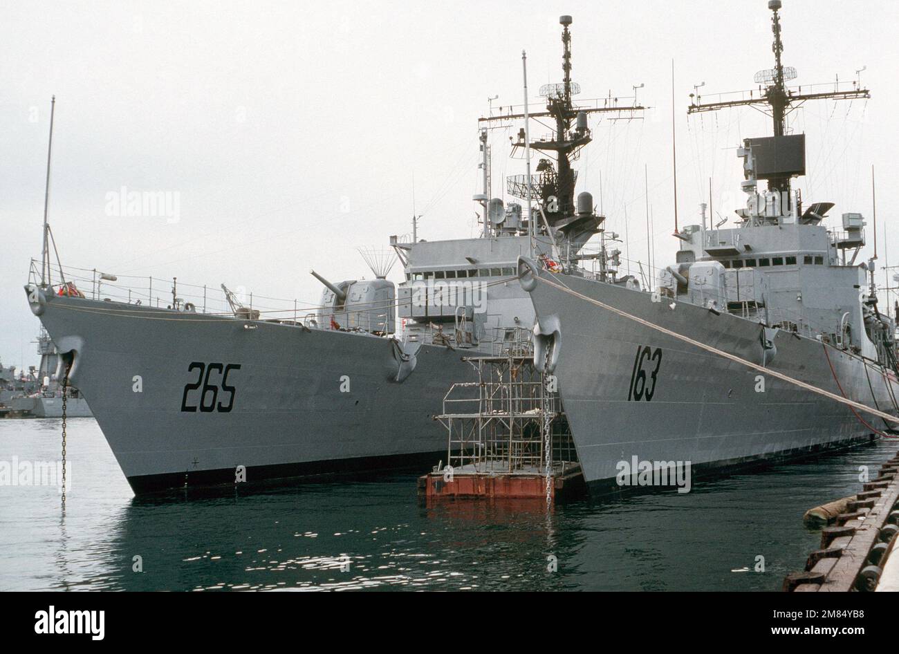 DN-ST-89-10507. Base: Naval Station, San Diego Stato: California (CA) Paese: Stati Uniti d'America (USA) Foto Stock