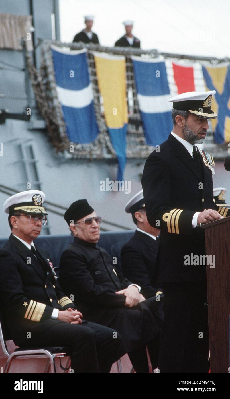 DN-ST-89-10500. Base: Naval Station, San Diego Stato: California (CA) Paese: Stati Uniti d'America (USA) Foto Stock