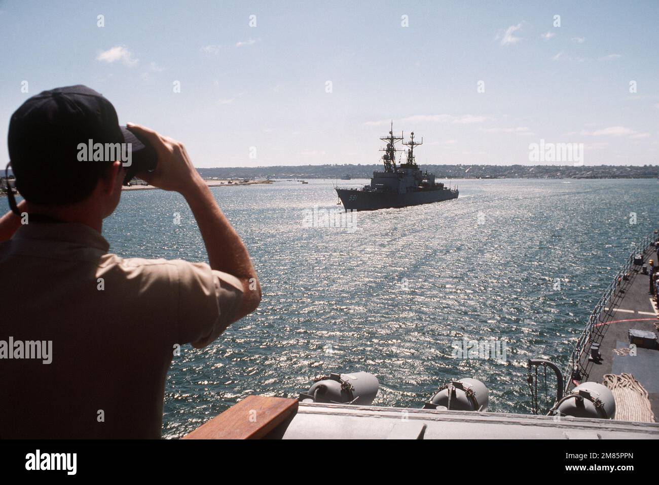 DN-ST-87-07105. Base: Naval Station, San Diego Stato: California (CA) Paese: Stati Uniti d'America (USA) Foto Stock