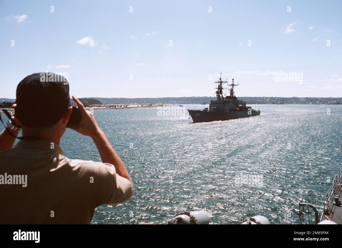 DN-ST-87-02985. Base: Naval Station, San Diego Stato: California (CA) Paese: Stati Uniti d'America (USA) Foto Stock
