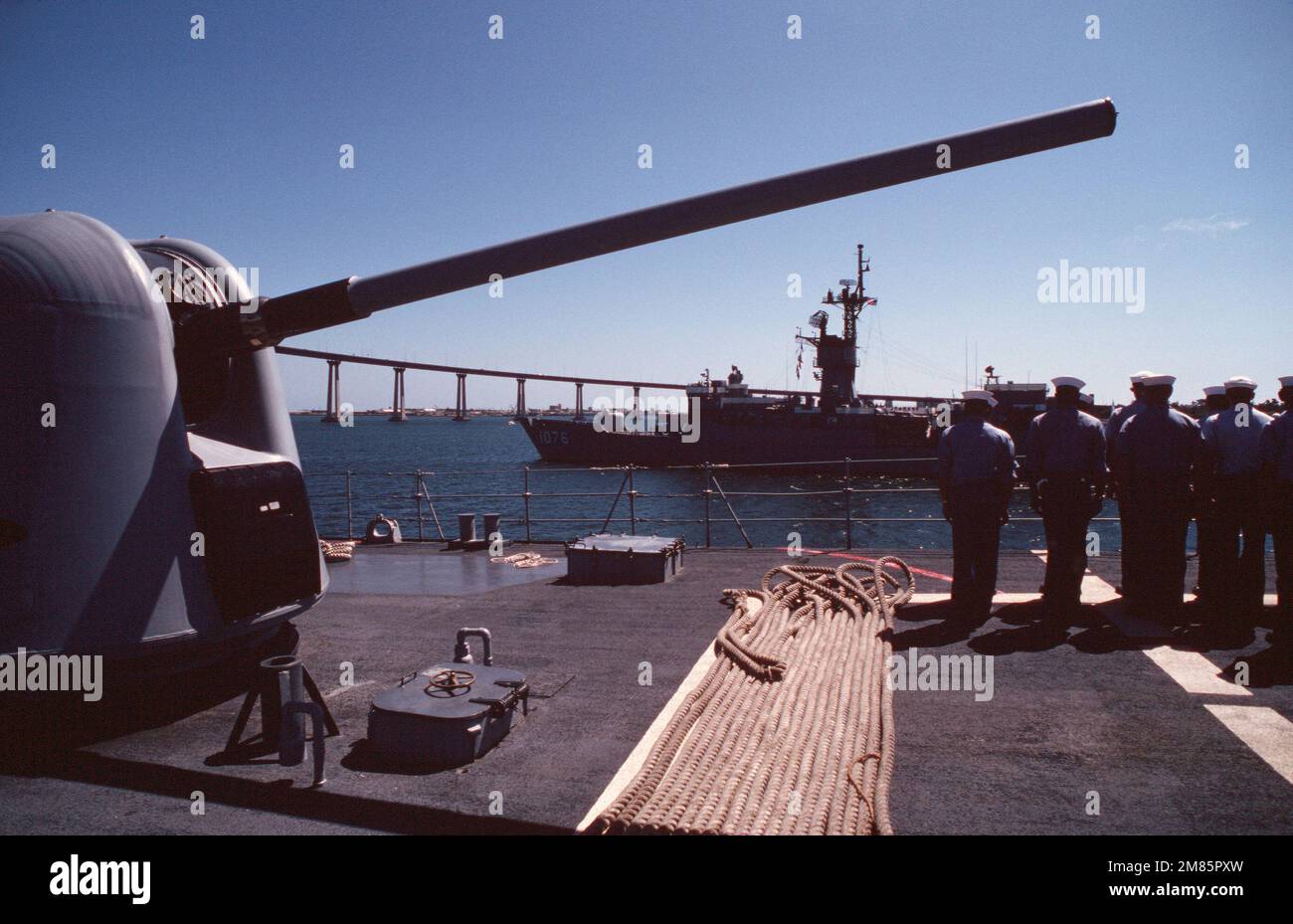 DN-ST-87-02983. Base: Naval Station, San Diego Stato: California (CA) Paese: Stati Uniti d'America (USA) Foto Stock
