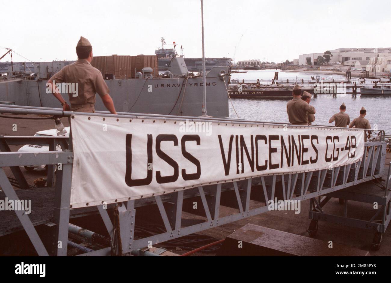 DN-ST-87-02981. Base: Naval Station, San Diego Stato: California (CA) Paese: Stati Uniti d'America (USA) Foto Stock