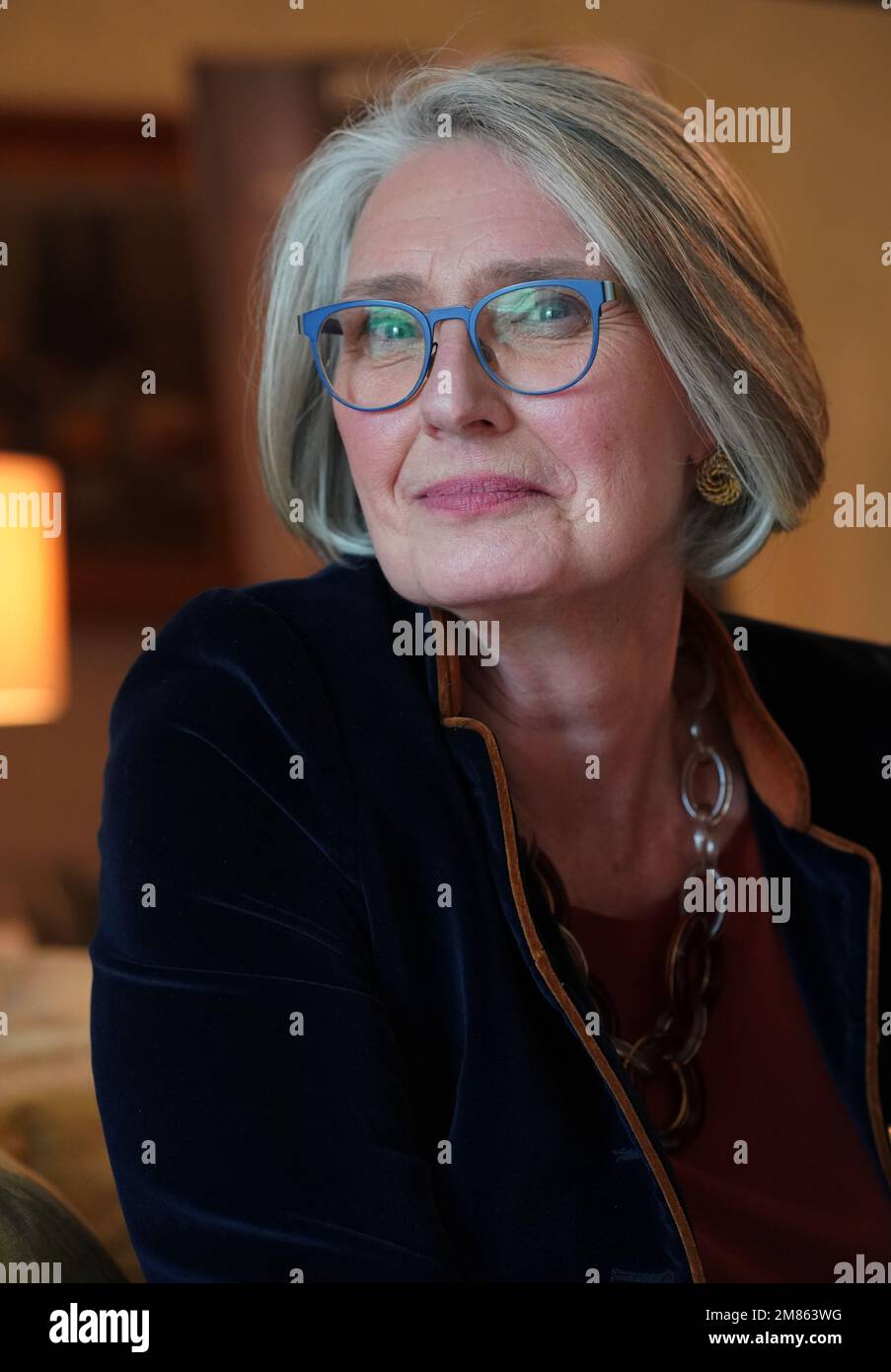 Autore canadese Louise Penny. Foto Stock