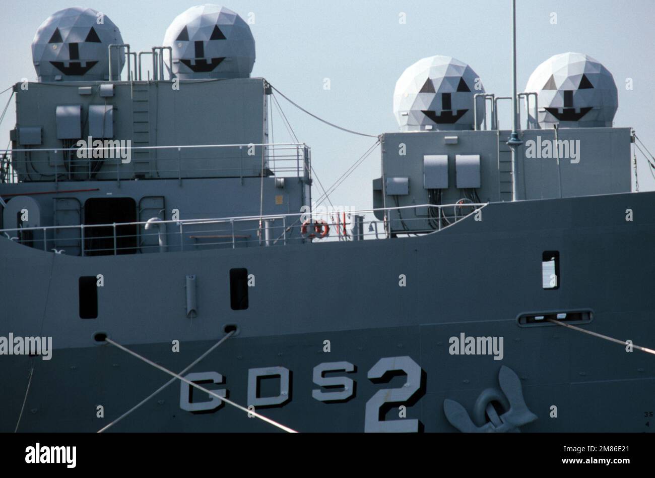 DN-ST-87-01663. Base: Naval Station, San Diego Stato: California (CA) Paese: Stati Uniti d'America (USA) Foto Stock