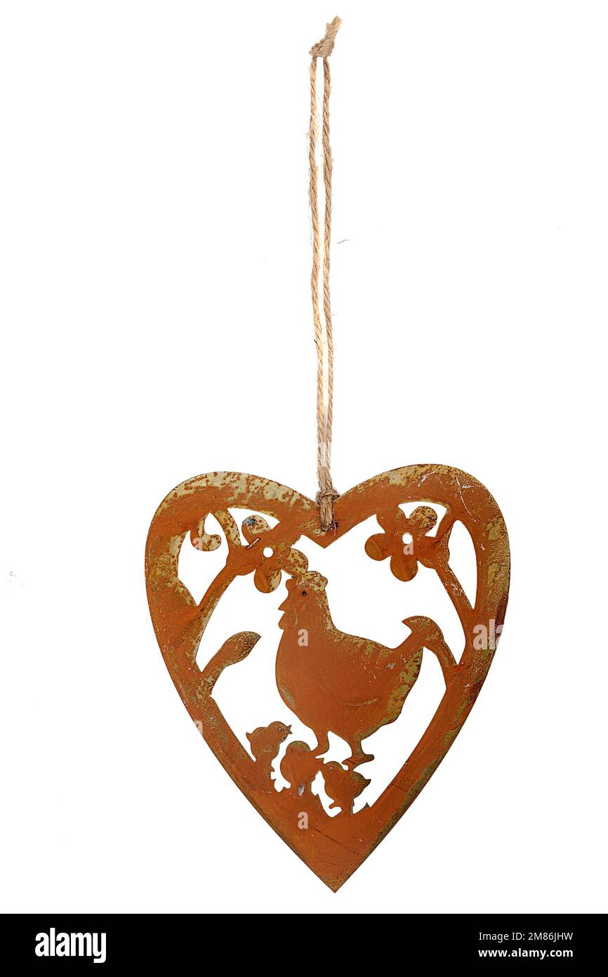 Gadget stringa da appendere con varie figure. Regalo per Natale, Pasqua, San Valentino, Vacanze, inverno, estate, primavera, compleanno Foto Stock