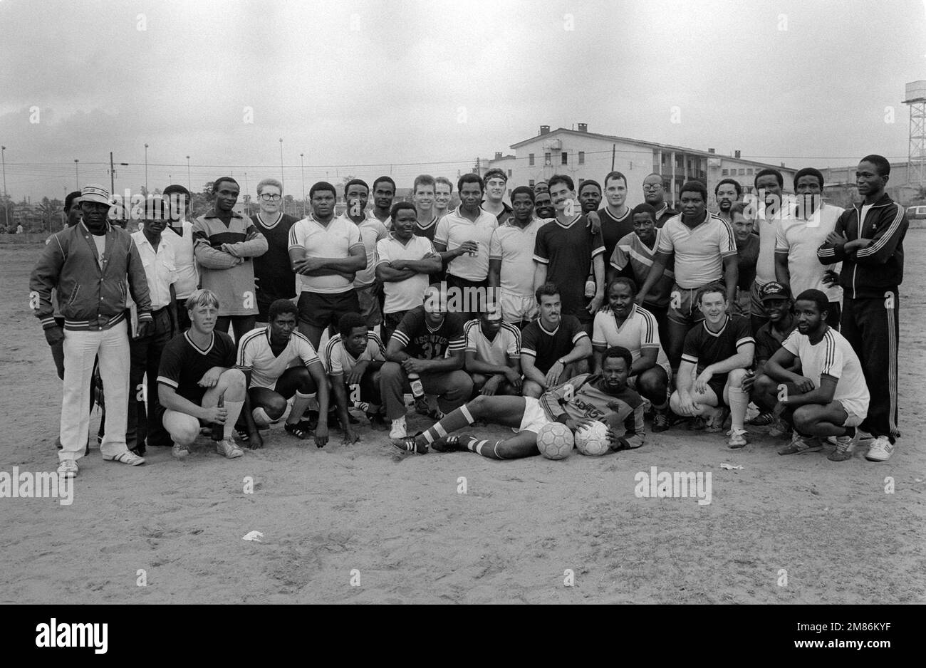 DN-SN-87-01127. Base: Lagos Nazione: Nigeria (NGA) Foto Stock
