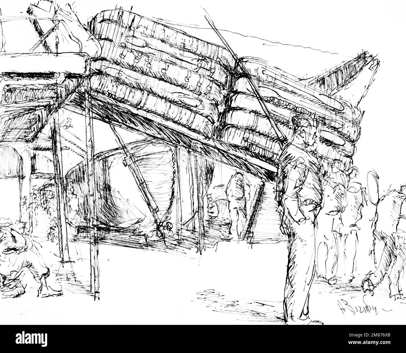 DA-SN-87-04149. Paese: Sconosciuto Foto Stock