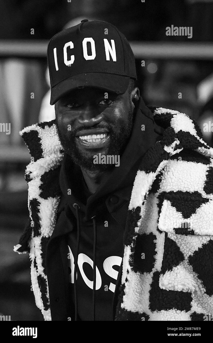 Cheikhou Kouyate della Foresta di Nottingham durante la finale di Carabao Cup Quarter Match tra la Foresta di Nottingham e Wolverhampton Wanderers al City Ground di Nottingham mercoledì 11th gennaio 2023. (Credit: Jon Hobley | NOTIZIE MI) Credit: NOTIZIE MI & Sport /Alamy Live News Foto Stock