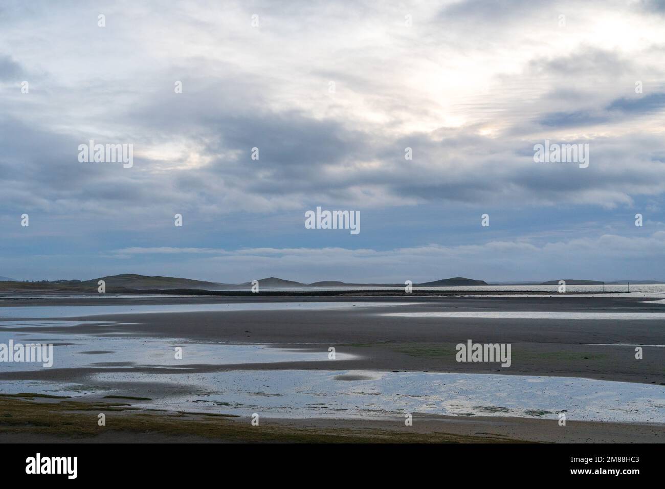 Mulranny Causeway, Irlanda Foto Stock