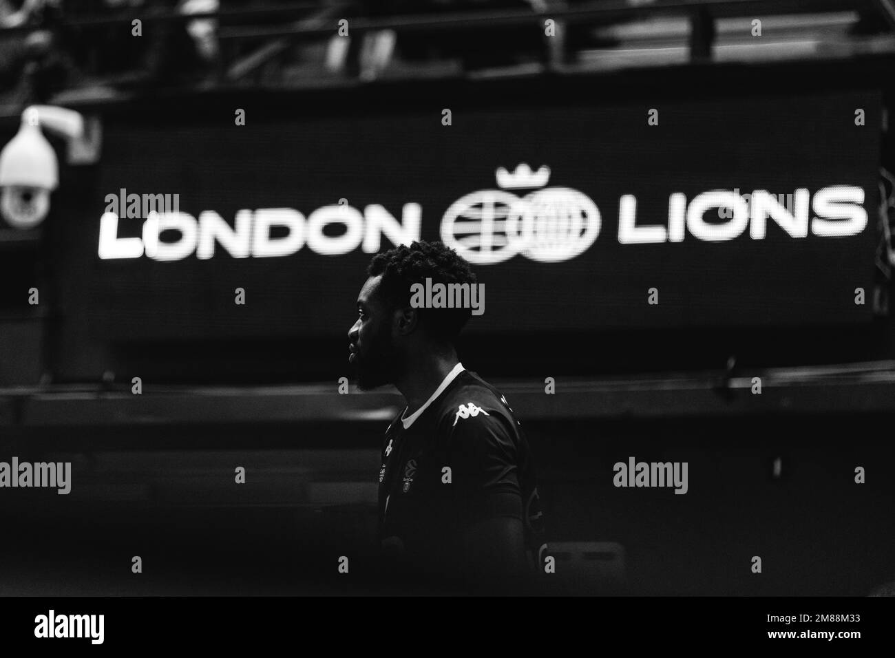 I Lions di Londra perdono a Hapoel vegan friendly tel Aviv in una partita di Eurocup di gruppo B all'arena di Wembley Ovo, Londra, 11 gennaio 2023. copyright CaroljMoir per maggio Foto Stock