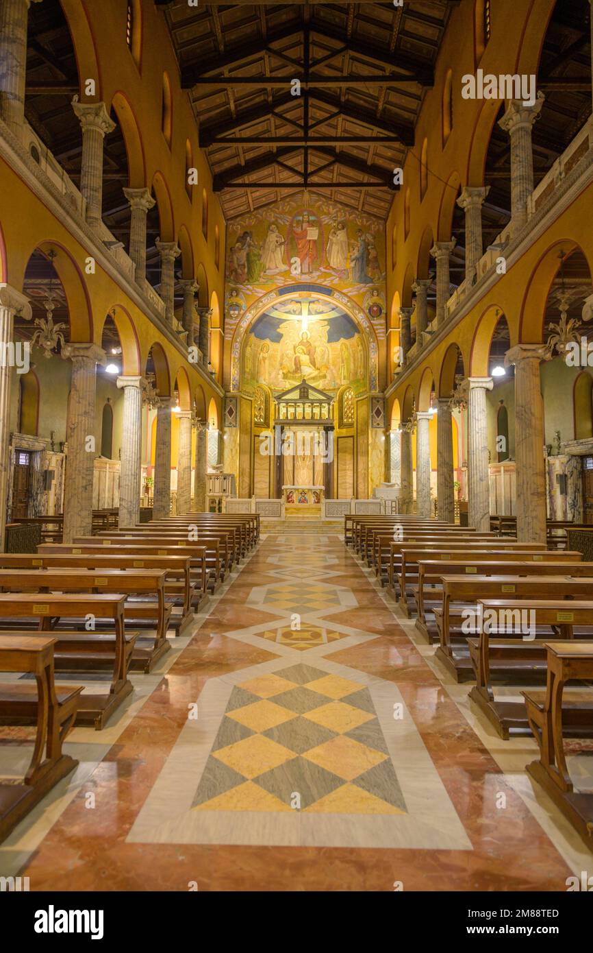Chiesa di Santa Maria Addolorata (Chiesa Argentina), Roma, Italia Foto Stock