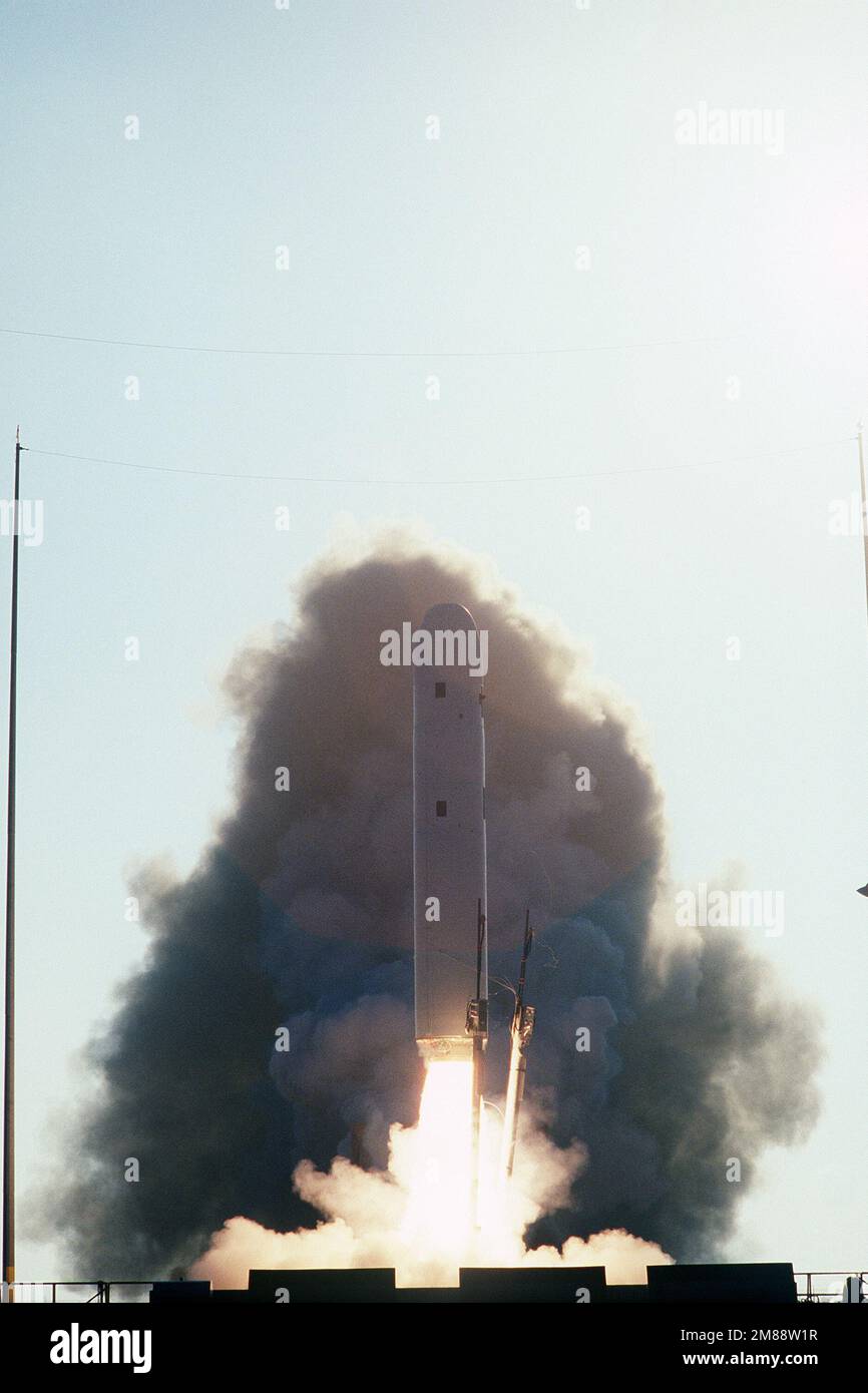 DN-ST-88-04102. Base: Cape Canaveral Stato: Florida (FL) Nazione: Stati Uniti d'America (USA) Foto Stock