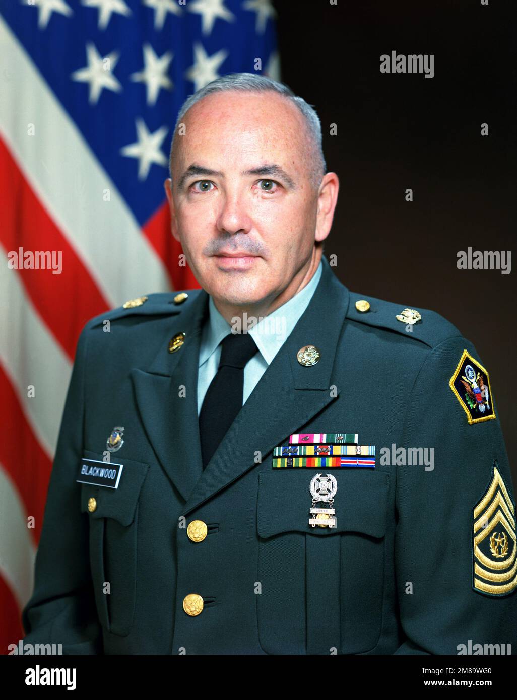 Ritratto ufficiale dell'Esercito di George S. Blackwood. Base: Pentagono Stato: District of Columbia (DC) Nazione: Stati Uniti d'America (USA) Foto Stock