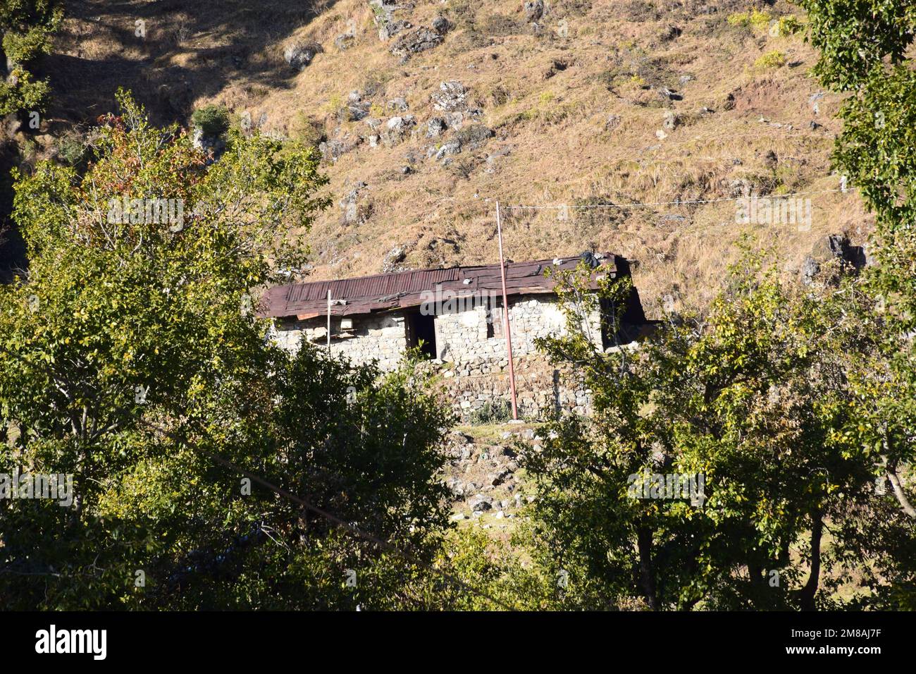 Chakrara luogo di belle montagne. Foto Stock