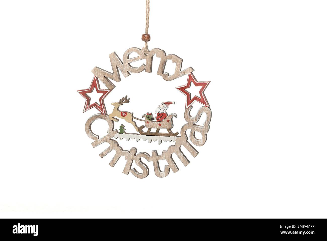 Gadget stringa da appendere con varie figure. Regalo per Natale, Pasqua, San Valentino, Vacanze, inverno, estate, primavera, compleanno Foto Stock