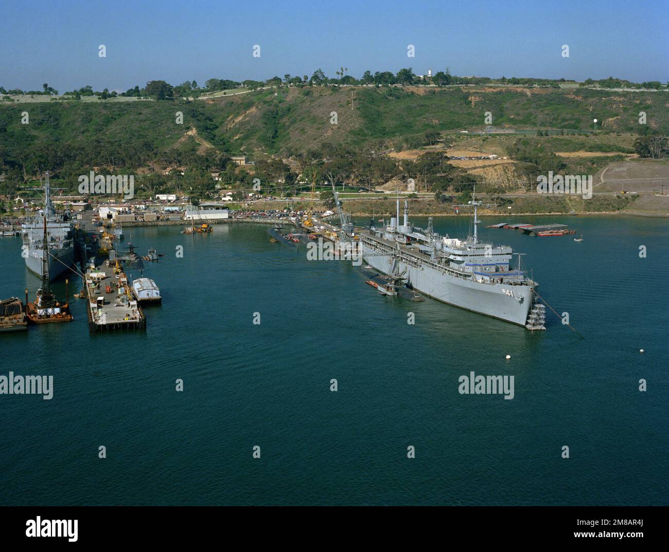 DN-SC-90-00222. Base: Naval Station, San Diego Stato: California (CA) Paese: Stati Uniti d'America (USA) Foto Stock