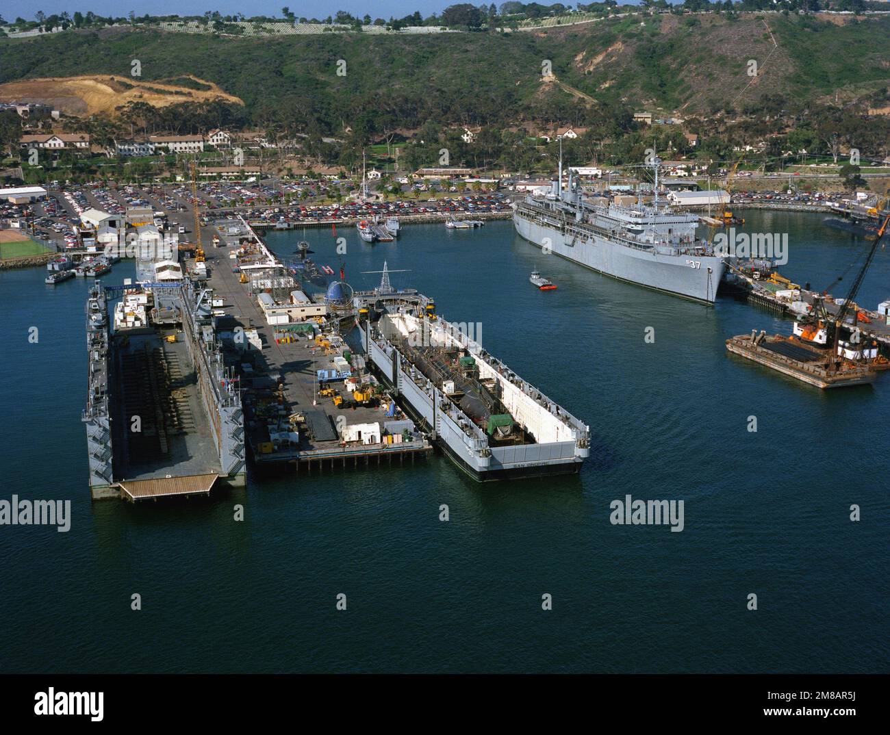 DN-SC-90-00223. Base: Naval Station, San Diego Stato: California (CA) Paese: Stati Uniti d'America (USA) Foto Stock