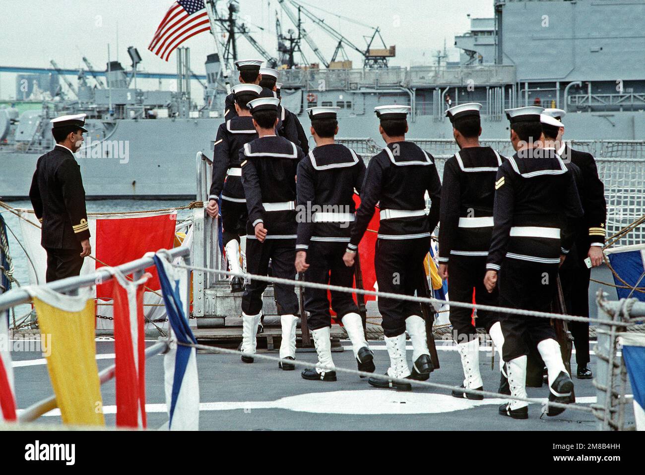 DN-ST-89-06017. Base: Naval Station, San Diego Stato: California (CA) Paese: Stati Uniti d'America (USA) Foto Stock