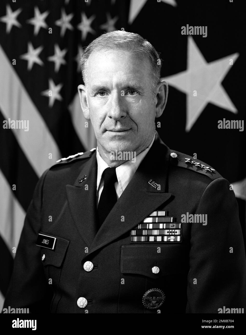 LGEN Donald W. Jones, USA (scoperto). Paese: Sconosciuto Foto Stock