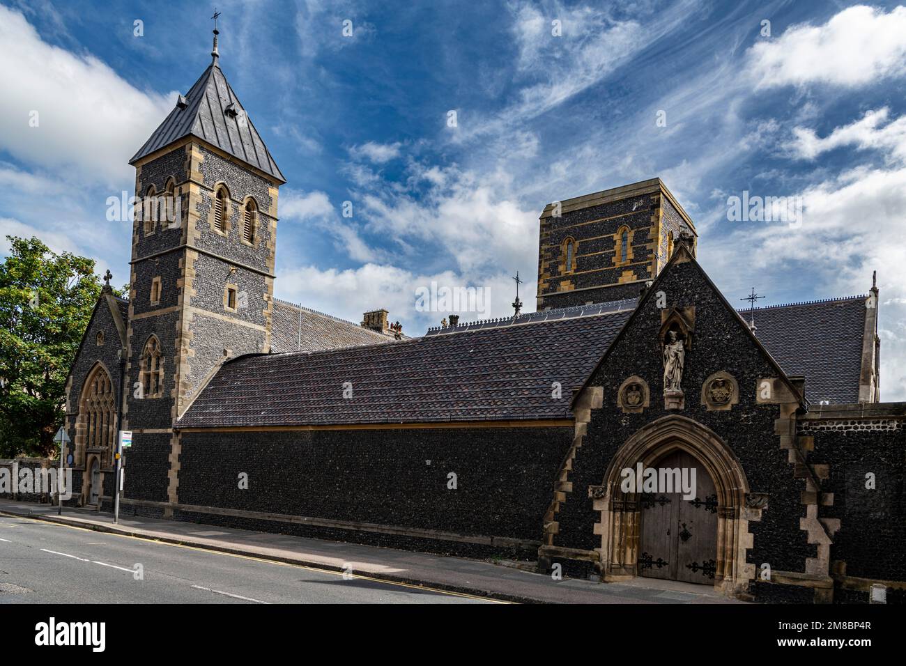 Chiesa di Sant'Agostino, Ramsgate, progettata da Pugin Foto Stock