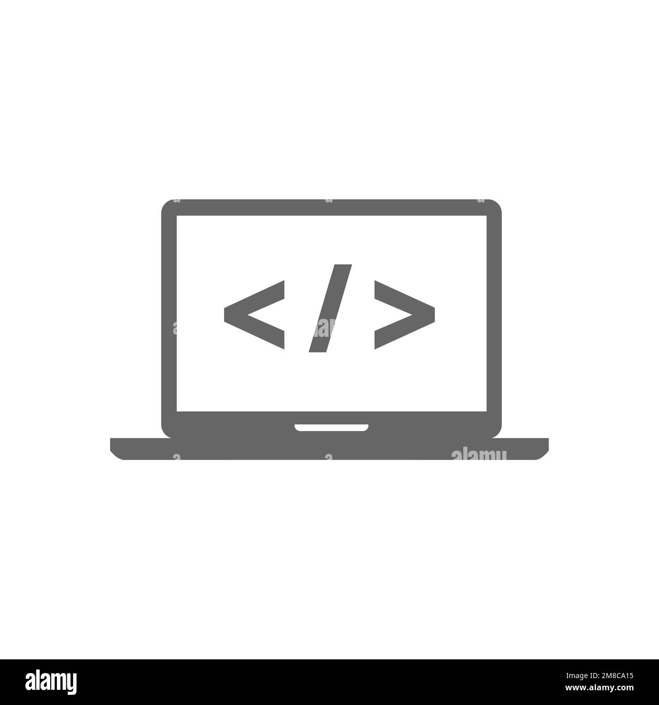 Icone di programmazione per computer, risorse grafiche comuni, illustrazioni vettoriali. Illustrazione Vettoriale