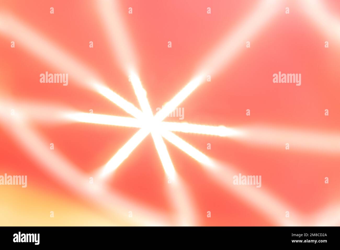 Sfocate l'effetto di luce per creare fantasie e celebrare lo sfondo e l'ispirazione Foto Stock