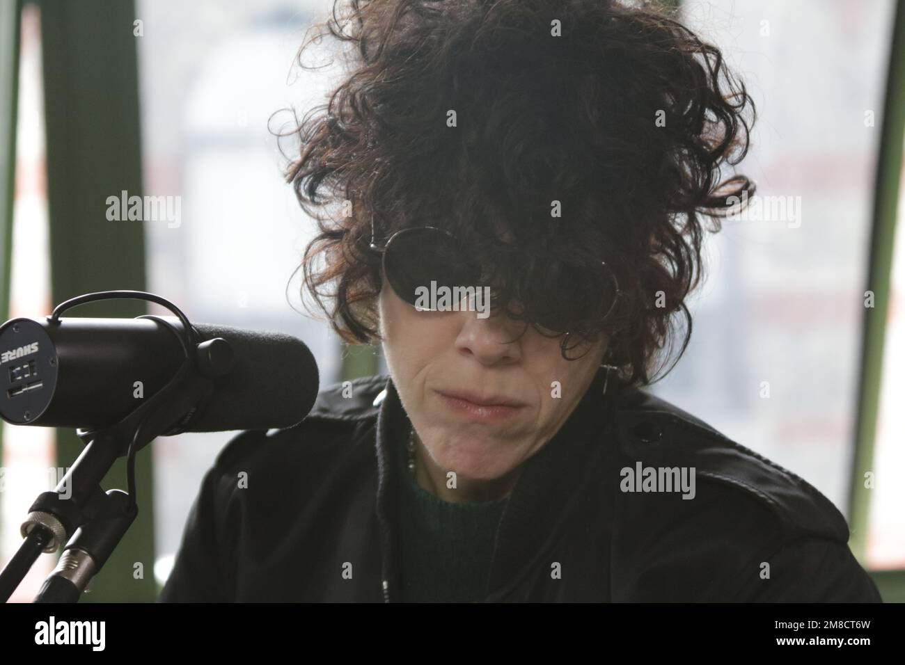 LP - Laura Pergolizzi filma una sessione a Brooklyn, New York Foto Stock