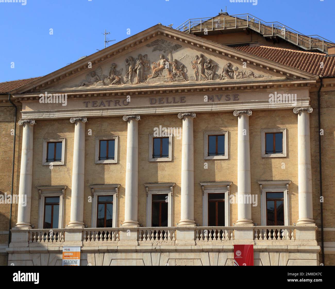 Teatro delle Muse ad Ancona Foto Stock