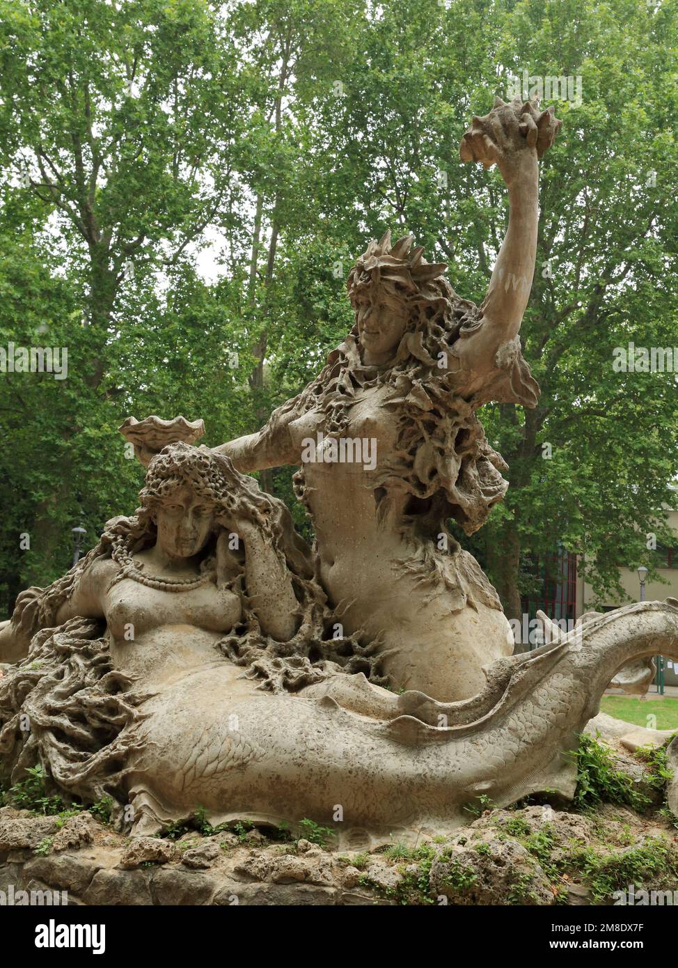 Statua Sirena per Arredo Giardino - giardinaggio in offerta