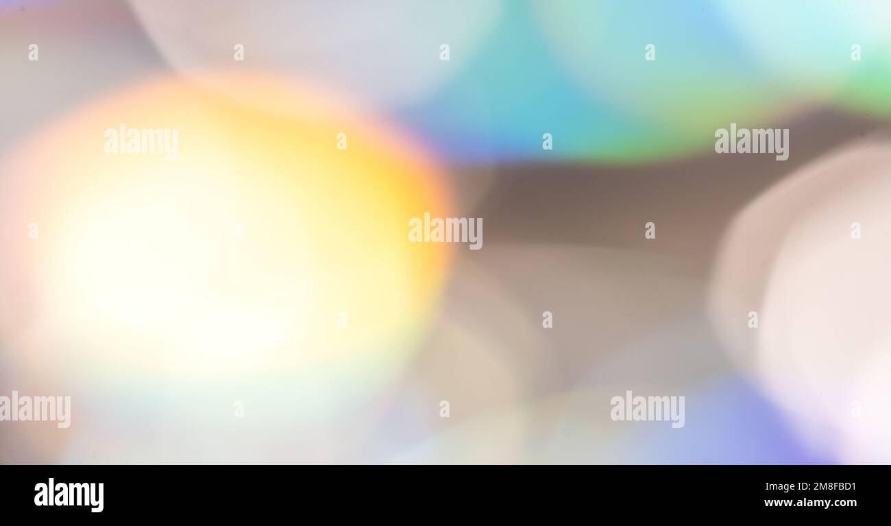 Ologramma di sfondo con glitter di colori arcobaleno Foto Stock