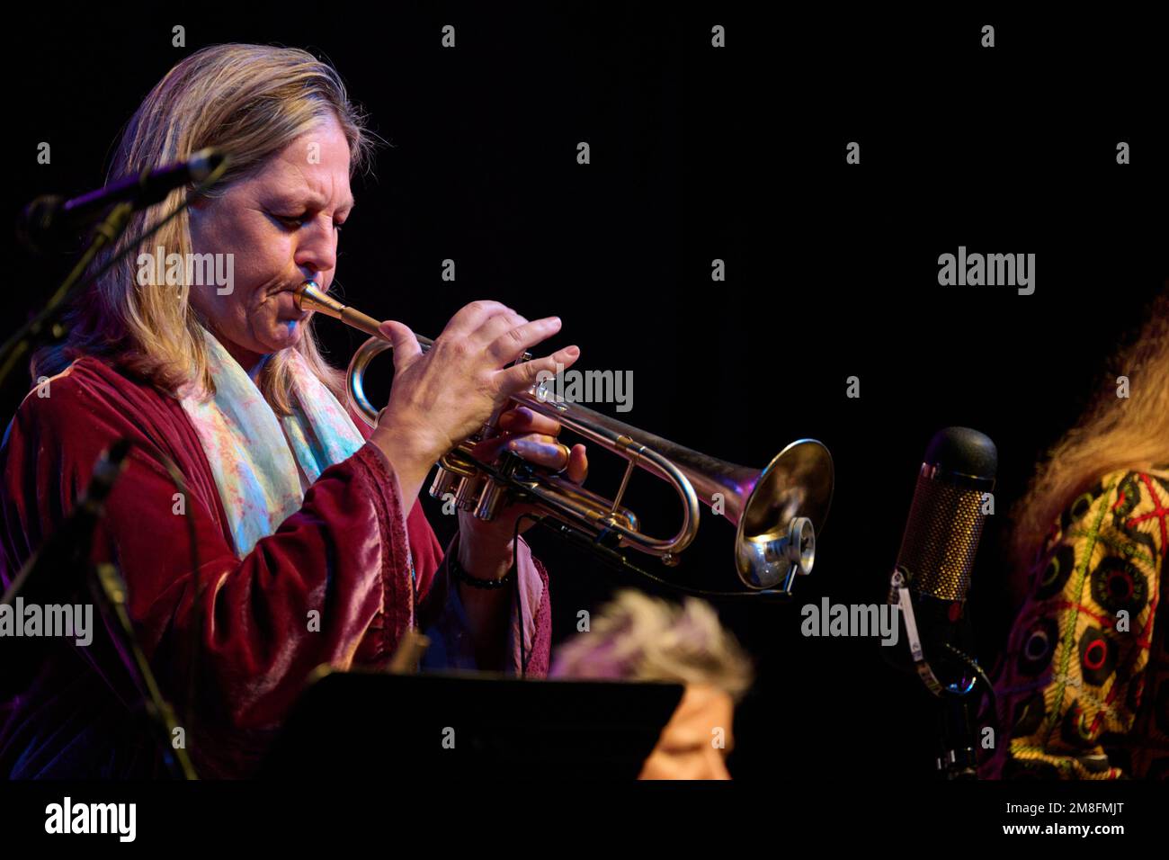 Ingrid Jensen al Monterey Jazz Festival 65th Foto Stock