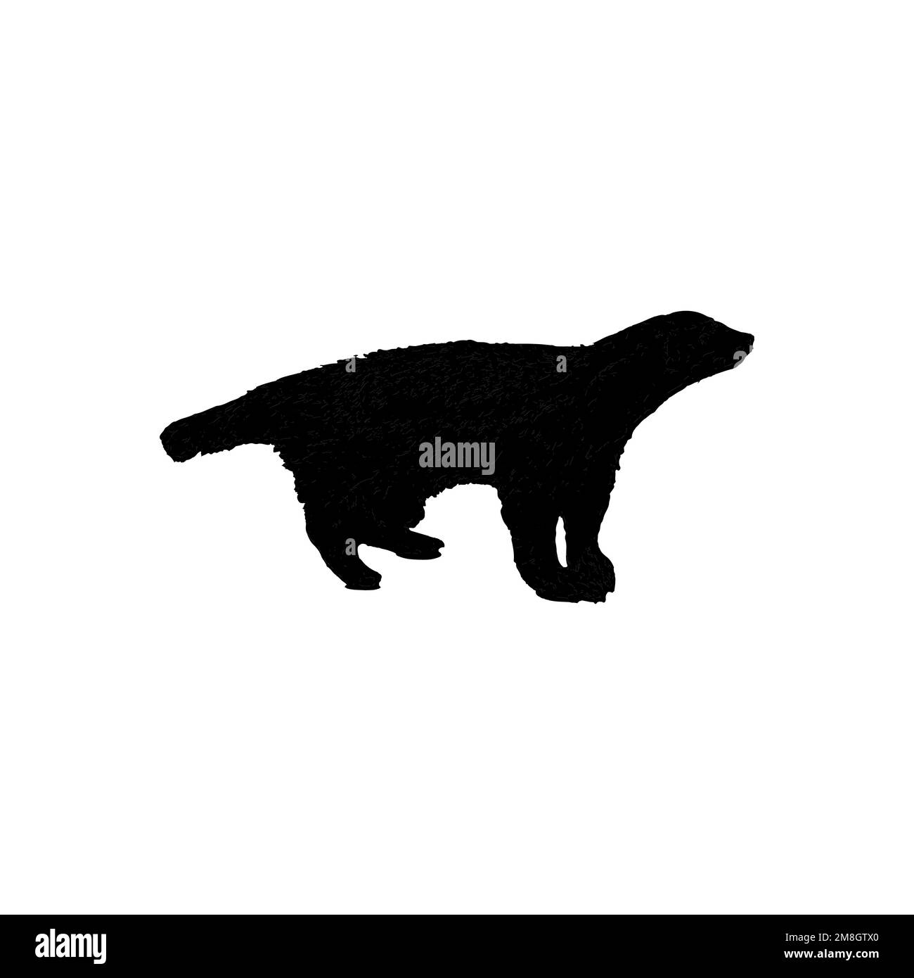 Icona Badger. Semplice stile natura viaggio grande vendita poster simbolo sfondo. Elemento di design del logo del marchio Badger. Stampa della t-shirt Badger. Vettore per bastone Illustrazione Vettoriale