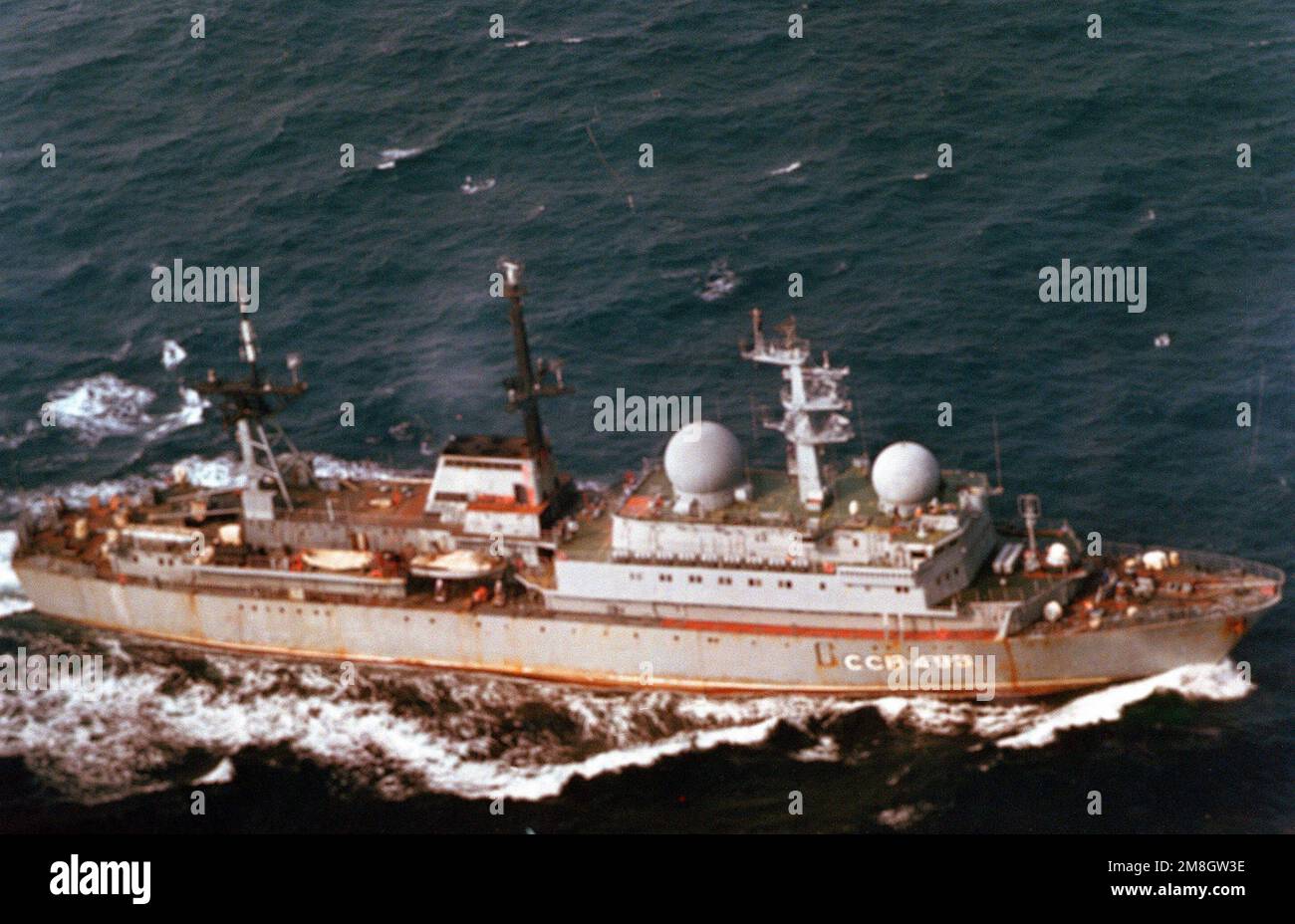 Flotta del Pacifico russo Bal'Zam classe AG1 Intelligence Collector SSV-493. Paese: Pacifico occidentale Foto Stock