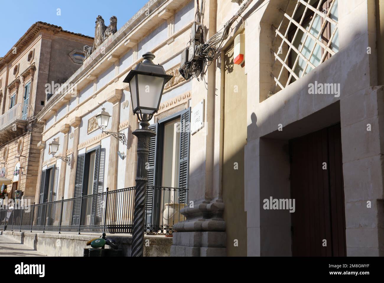 Ragusa Ibla (Città Vecchia), Sicilia, Italia Foto Stock