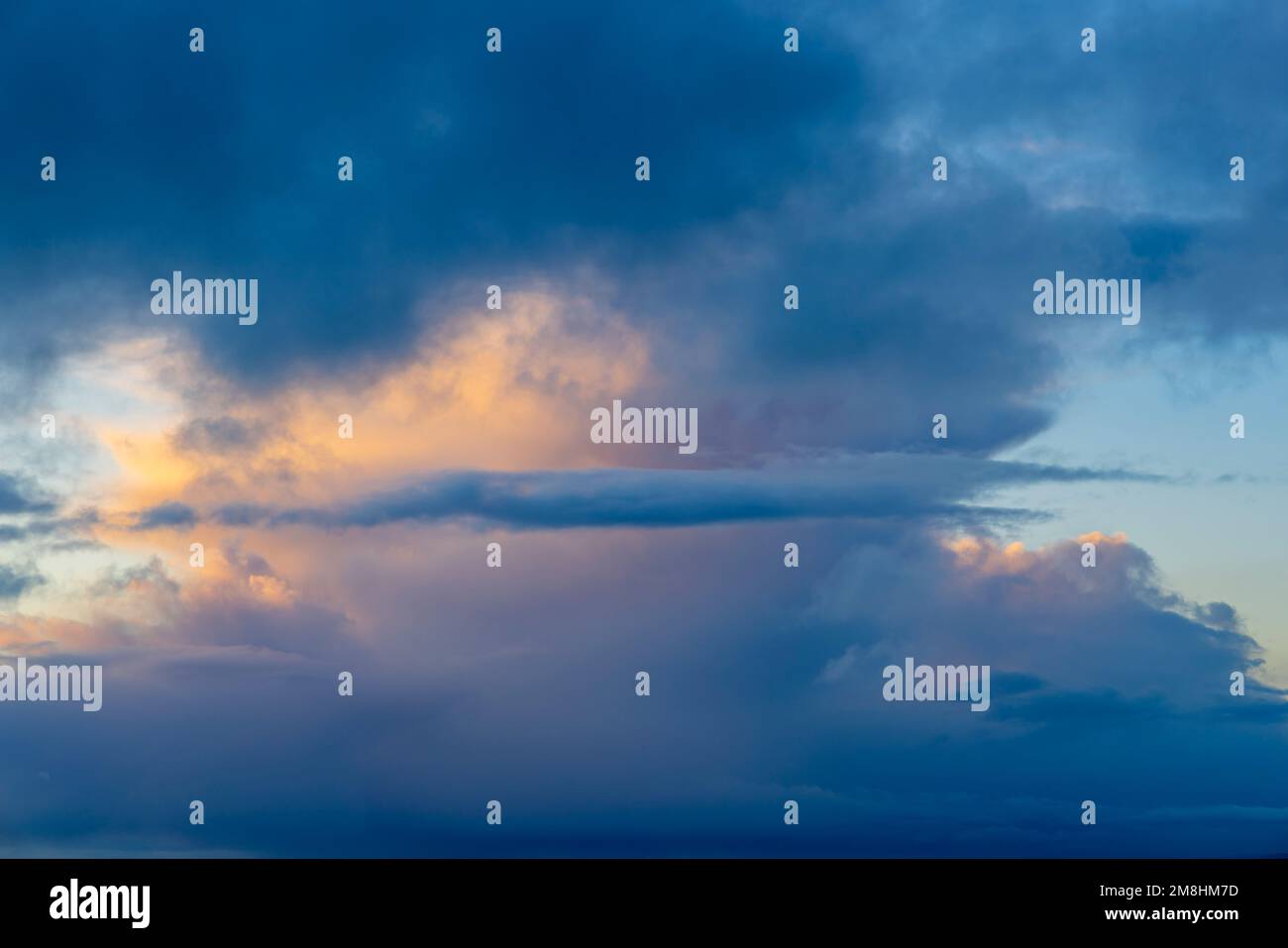 Squally tempo sul canale di Bristol Foto Stock