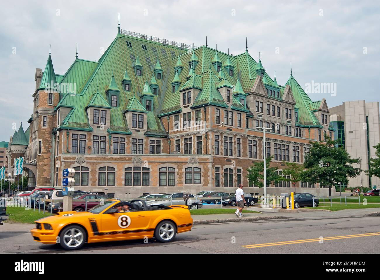 Storico edificio governativo di Quebec City, Canada Foto Stock
