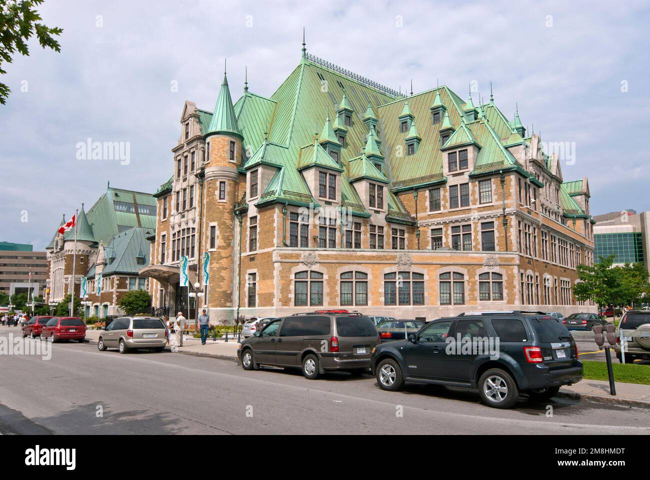 Storico edificio governativo di Quebec City, Canada Foto Stock