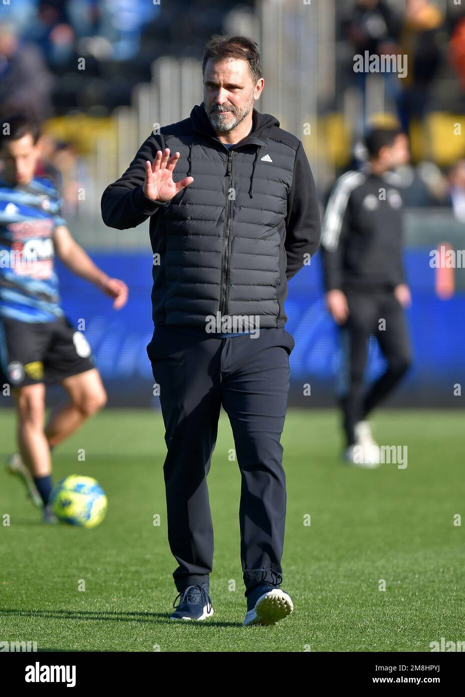 Arena Garibaldi, Pisa, Italy, January 14, 2023, Referee Mr. MAtteo  Gualtieri from Asti during AC Pisa vs AS Cittadella - Italian soccer Serie B  match Credit: Live Media Publishing Group/Alamy Live News