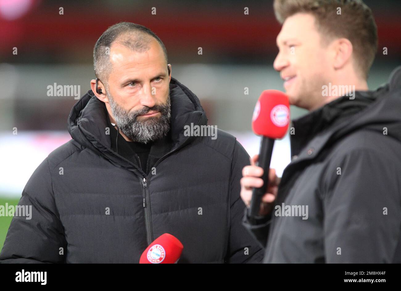 MONACO, Germania. , . Hasan „Brazzo“ Salihamidžic di FcBayern (Salihamidzic) visto durante una partita di calcio amichevole tra il FC Bayern München e il FC Red Bull Salzburg allo stadio di calcio del FC-Bayern Campus il 13th gennaio 2023 a Muenchen, Germania. Risultato 4:4 (Foto e copyright @ ATP/Arthur THILL (THILL Arthur/ATP/SPP) Credit: SPP Sport Press Photo. /Alamy Live News Foto Stock