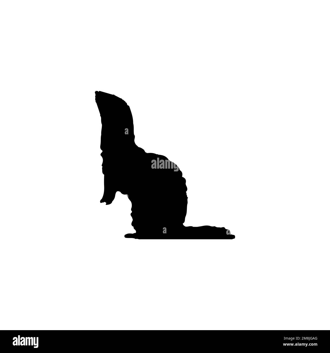 Icona Ferret. Semplice stile safari agenzia di viaggi grande vendita poster simbolo sfondo. Elemento di design del logo del marchio Ferret. Stampa di t-shirt Ferret. Illustrazione Vettoriale