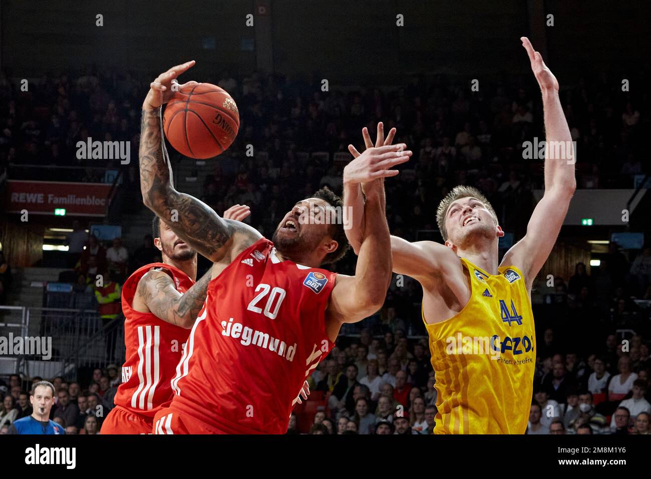 Deutsche Basketball Bundesliga 2022/2023 | FC Bayern München vs ALBA Berlin. HUNTER Othello (FC Bayern München FCBB08) Foto Stock